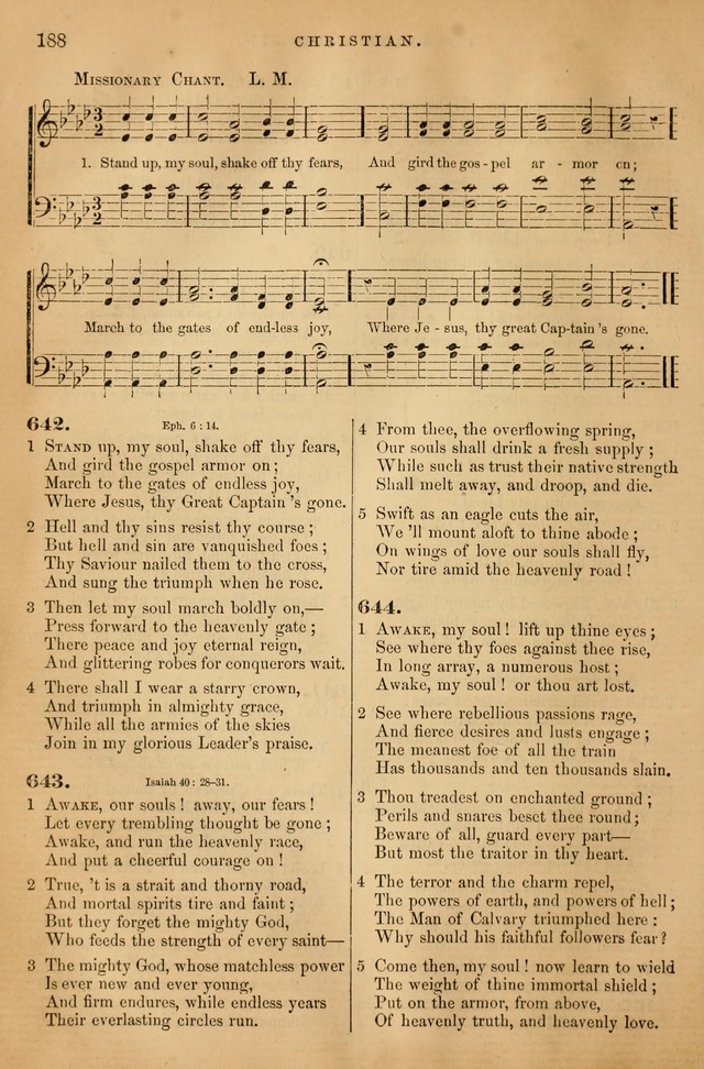 Songs for the Sanctuary: or hymns and tunes for Christian Worship page 189