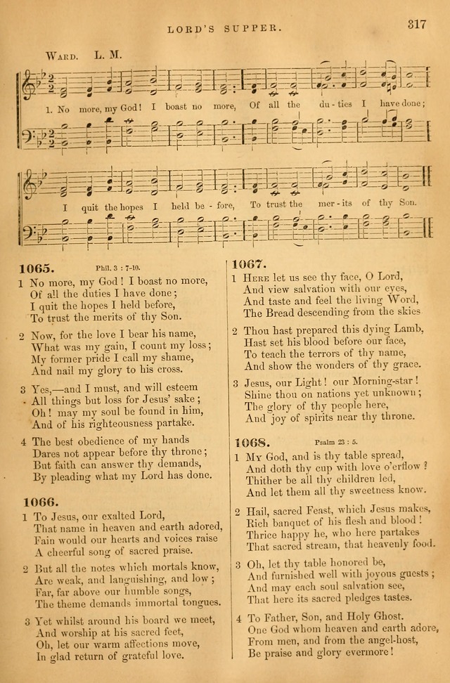 Songs for the Sanctuary: or hymns and tunes for Christian Worship page 318