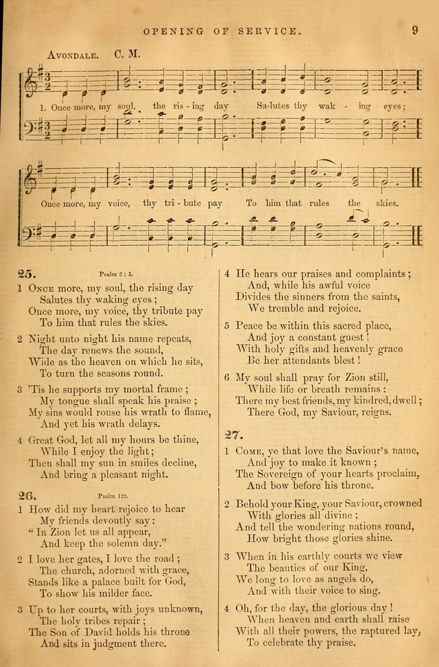 Songs for the Sanctuary: or hymns and tunes for Christian Worship page 8