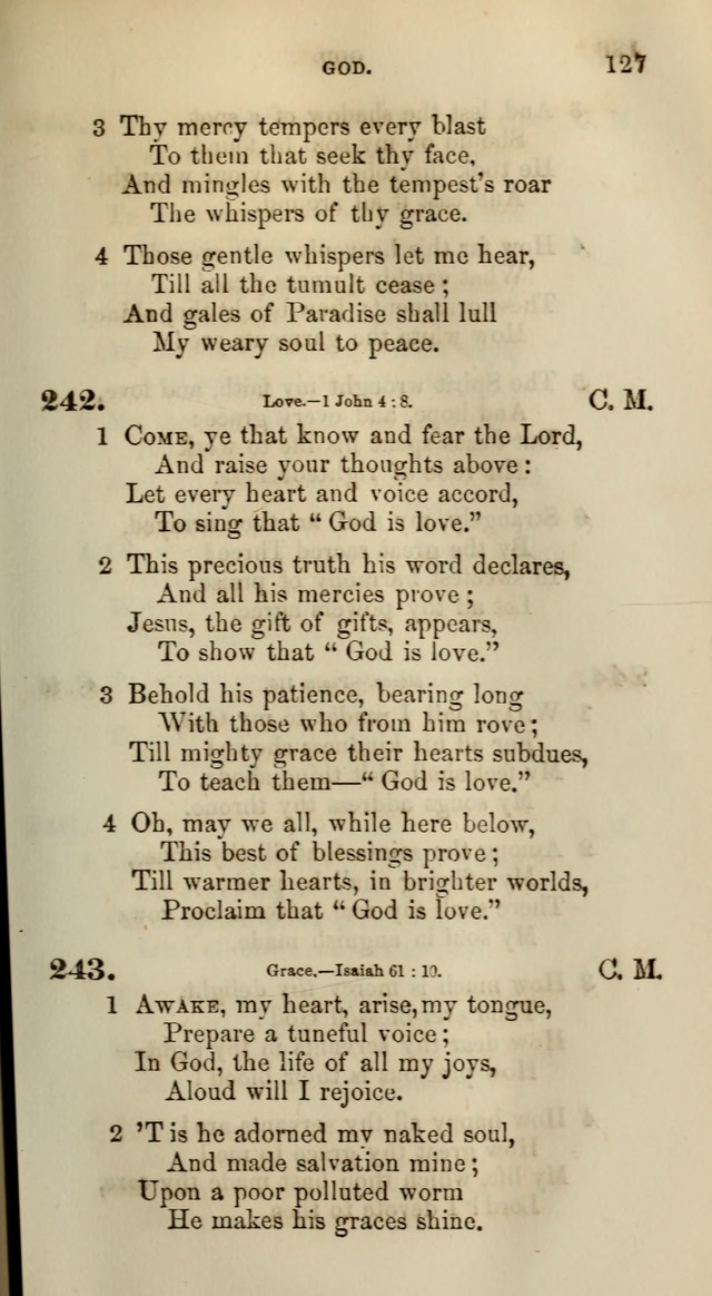 Songs for the Sanctuary; or, Psalms and Hymns for Christian Worship (Words only) page 127