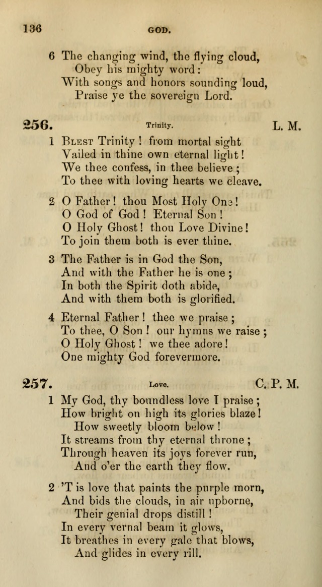 Songs for the Sanctuary; or, Psalms and Hymns for Christian Worship (Words only) page 136