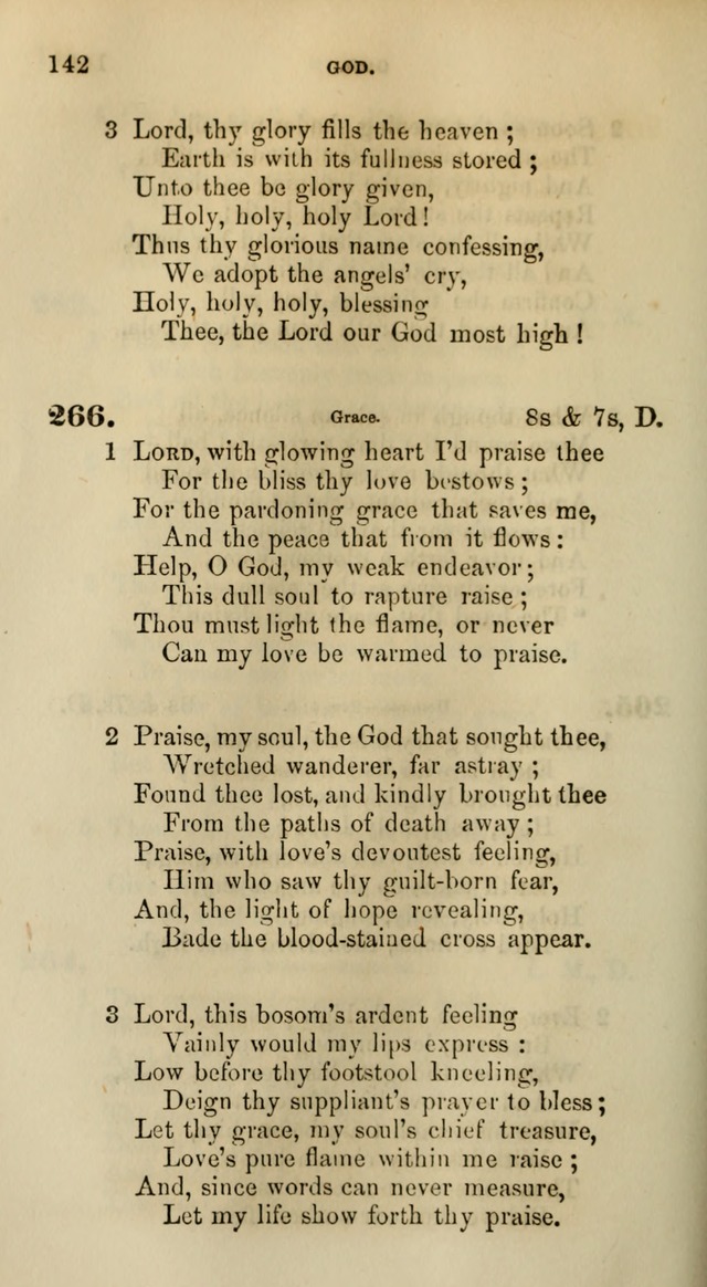 Songs for the Sanctuary; or, Psalms and Hymns for Christian Worship (Words only) page 142