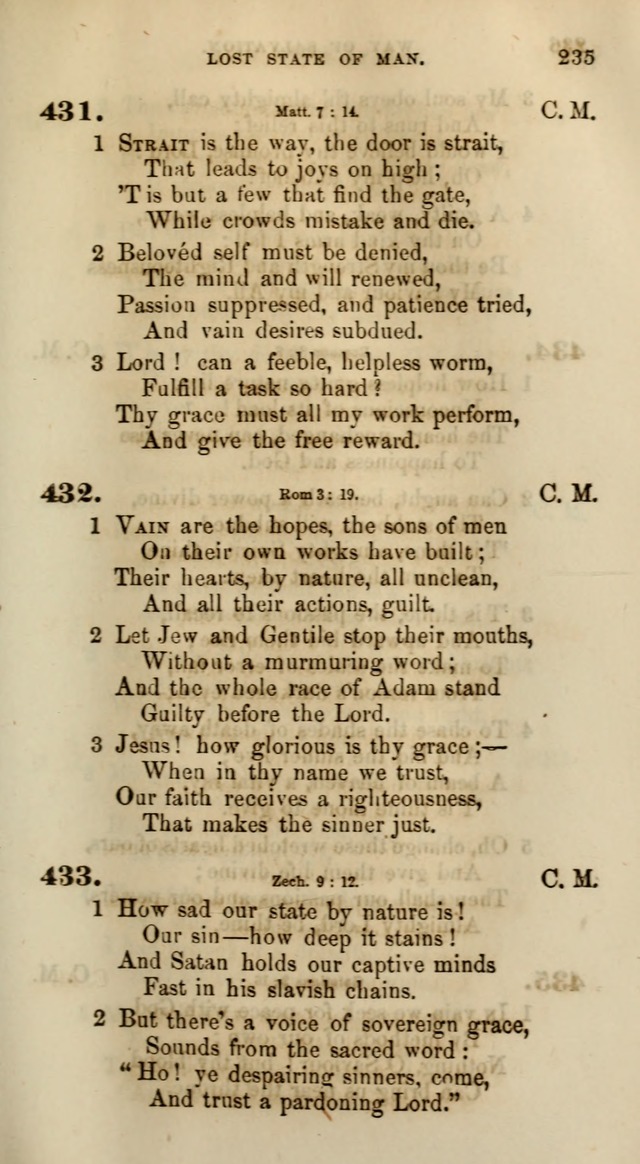 Songs for the Sanctuary; or, Psalms and Hymns for Christian Worship (Words only) page 235