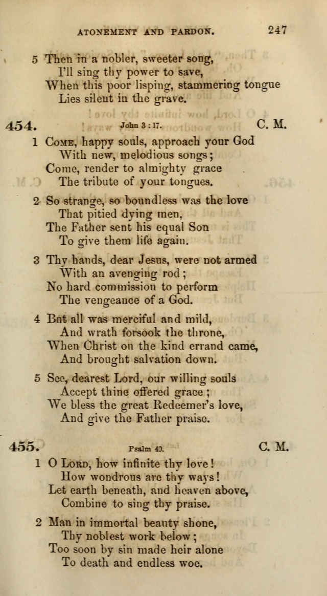 Songs for the Sanctuary; or, Psalms and Hymns for Christian Worship (Words only) page 247
