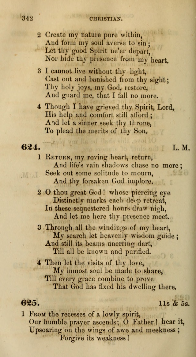 Songs for the Sanctuary; or, Psalms and Hymns for Christian Worship (Words only) page 342