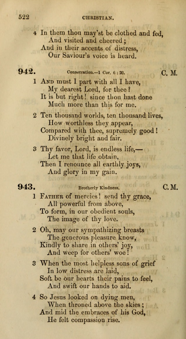 Songs for the Sanctuary; or, Psalms and Hymns for Christian Worship (Words only) page 522