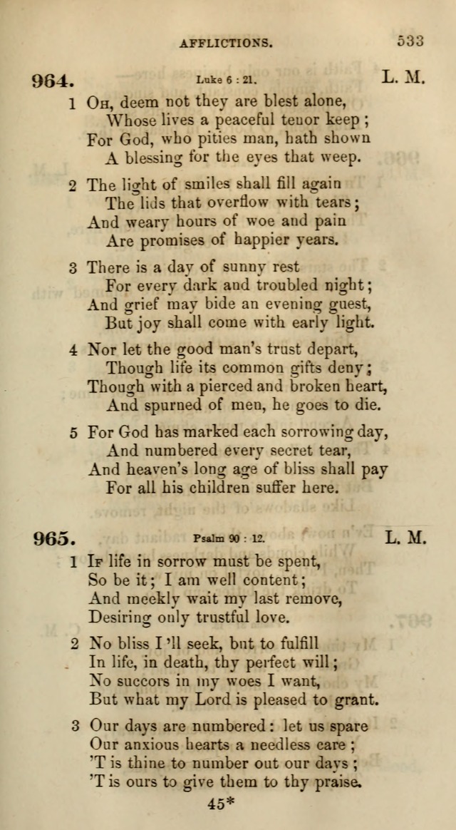 Songs for the Sanctuary; or, Psalms and Hymns for Christian Worship (Words only) page 533