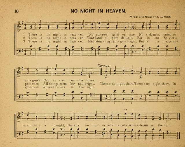 Sparkling Gems Nos.1 & 2 Combined: a new and choice collection of music for Sabbath schools, temperance, and social meetings page 10
