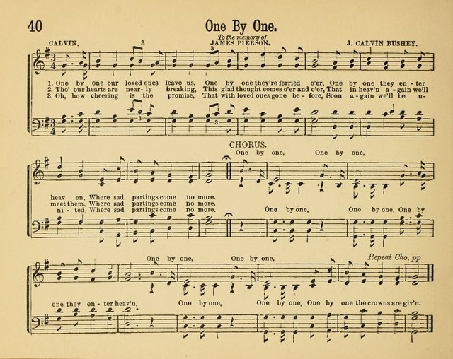 Sparkling Gems Nos.1 & 2 Combined: a new and choice collection of music for Sabbath schools, temperance, and social meetings page 40