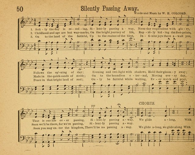 Sparkling Gems Nos.1 & 2 Combined: a new and choice collection of music for Sabbath schools, temperance, and social meetings page 50