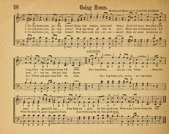 Sparkling Gems Nos.1 & 2 Combined: a new and choice collection of music for Sabbath schools, temperance, and social meetings page 56