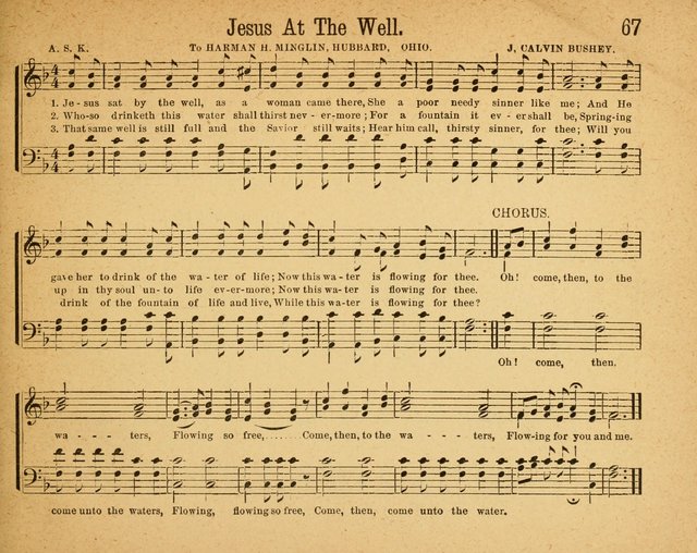 Sparkling Gems Nos.1 & 2 Combined: a new and choice collection of music for Sabbath schools, temperance, and social meetings page 67