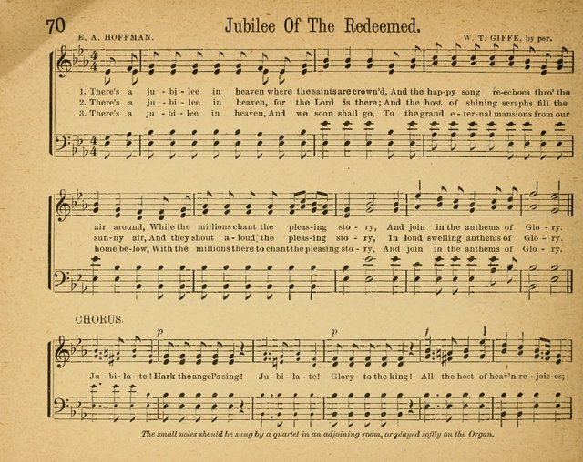 Sparkling Gems Nos.1 & 2 Combined: a new and choice collection of music for Sabbath schools, temperance, and social meetings page 70