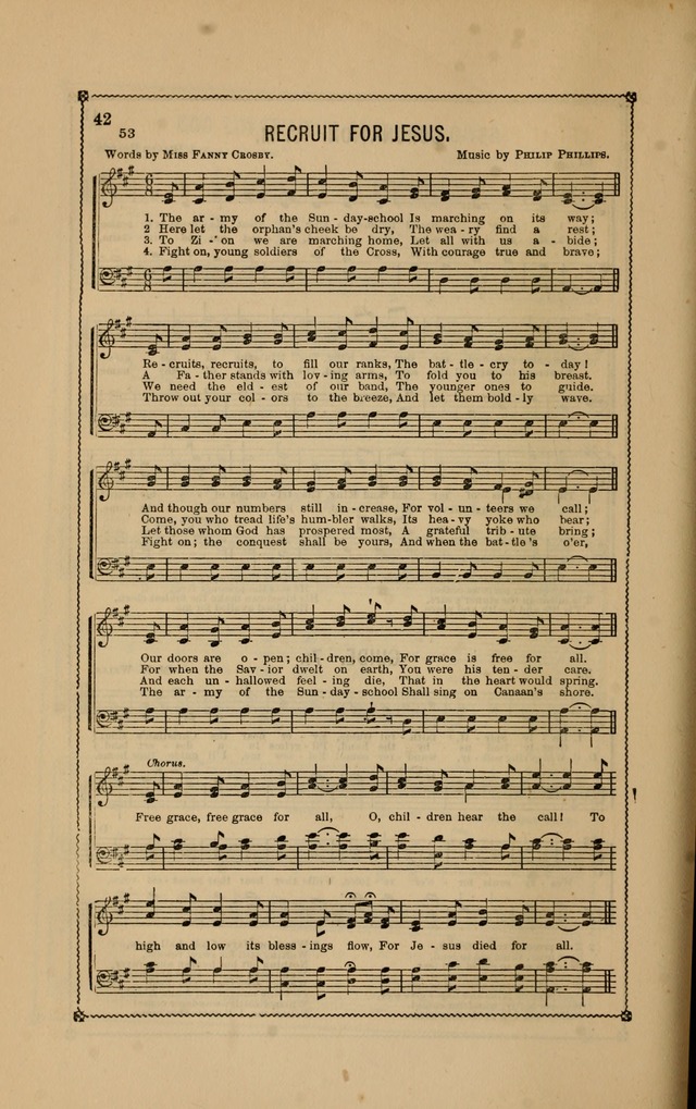Standard gems, a beautiful present: comprising the Singing pilgrim, Musical leaves, and New standard singer page 175