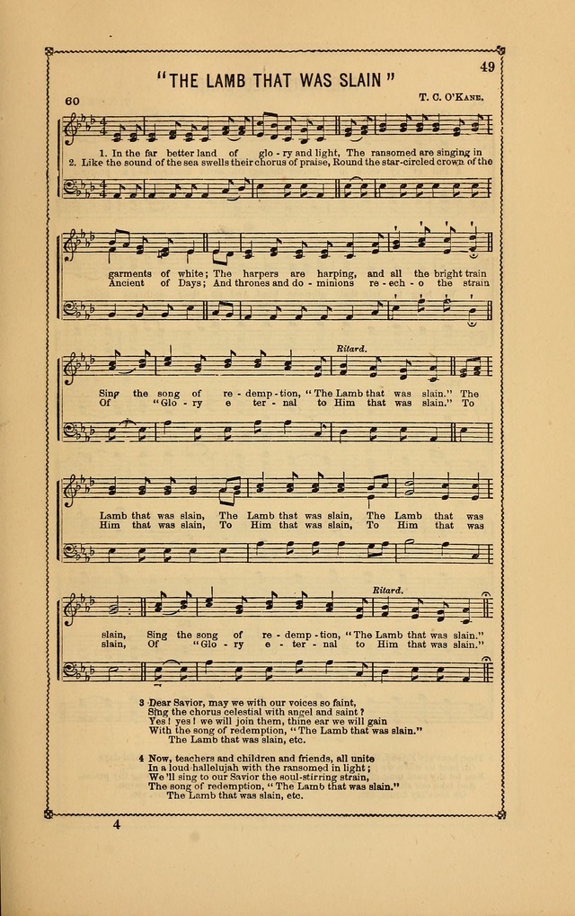 Standard gems, a beautiful present: comprising the Singing pilgrim, Musical leaves, and New standard singer page 182