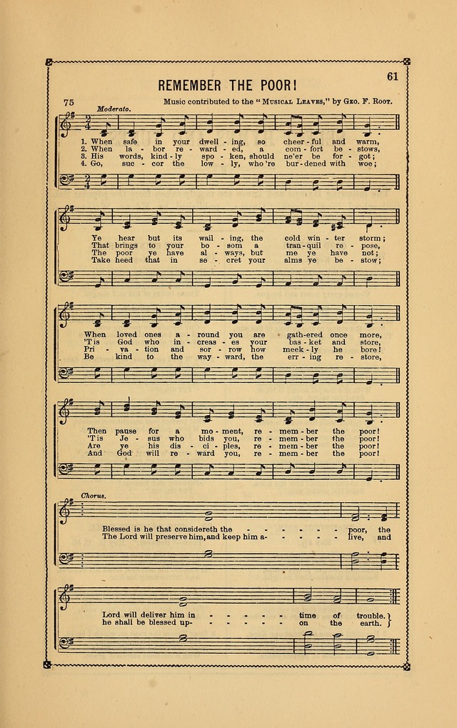 Standard gems, a beautiful present: comprising the Singing pilgrim, Musical leaves, and New standard singer page 194