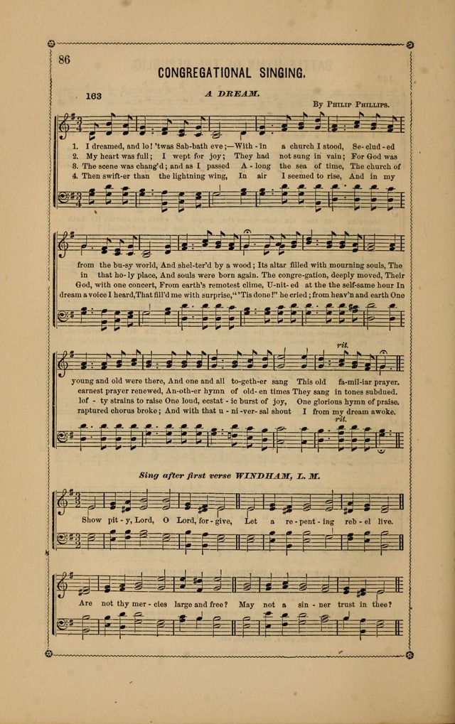 Standard gems, a beautiful present: comprising the Singing pilgrim, Musical leaves, and New standard singer page 219