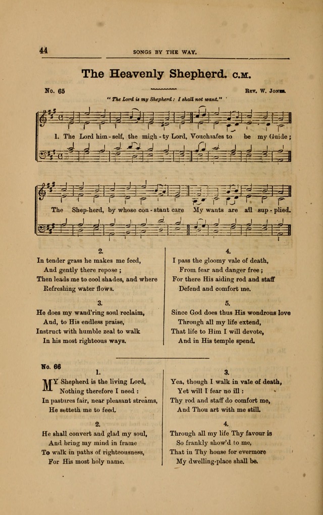 Standard gems, a beautiful present: comprising the Singing pilgrim, Musical leaves, and New standard singer page 281