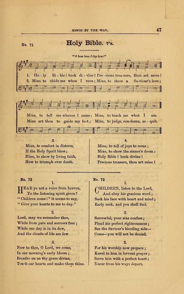 Standard gems, a beautiful present: comprising the Singing pilgrim, Musical leaves, and New standard singer page 284