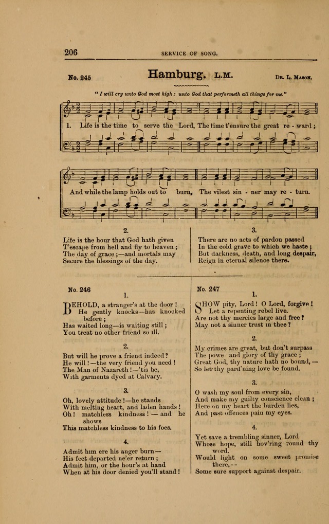 Standard gems, a beautiful present: comprising the Singing pilgrim, Musical leaves, and New standard singer page 443