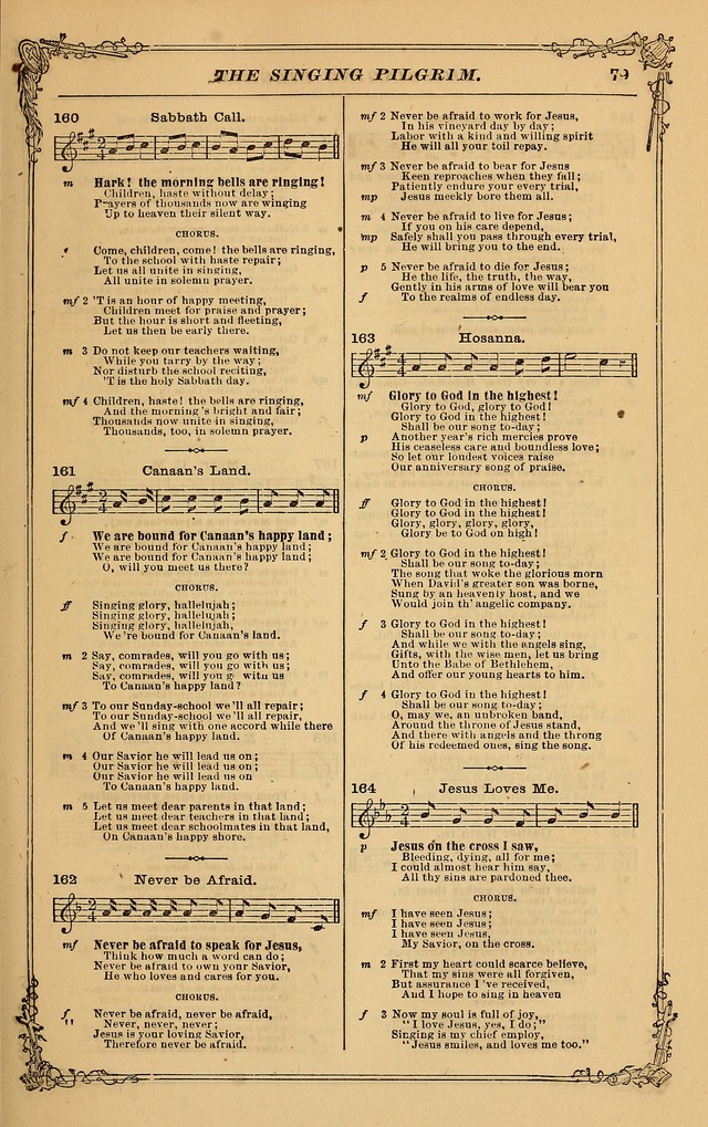 Standard gems, a beautiful present: comprising the Singing pilgrim, Musical leaves, and New standard singer page 86