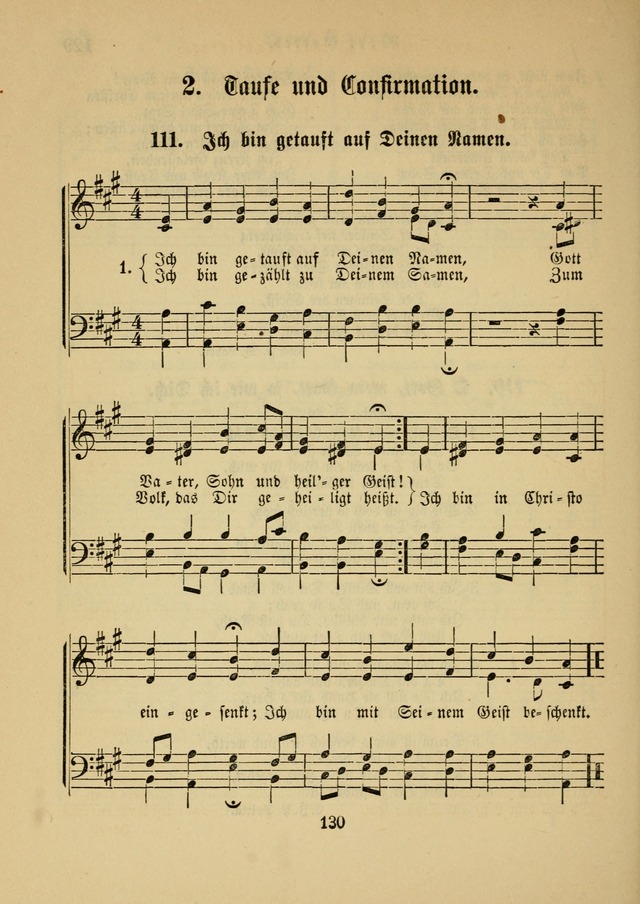 Sonntagsschul-Gesangbuch der Reformirten Kirche in den Vereinigten Staaten page 130