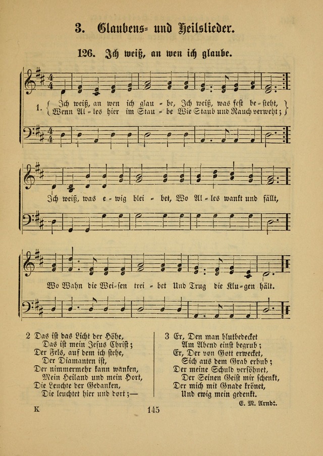 Sonntagsschul-Gesangbuch der Reformirten Kirche in den Vereinigten Staaten page 145