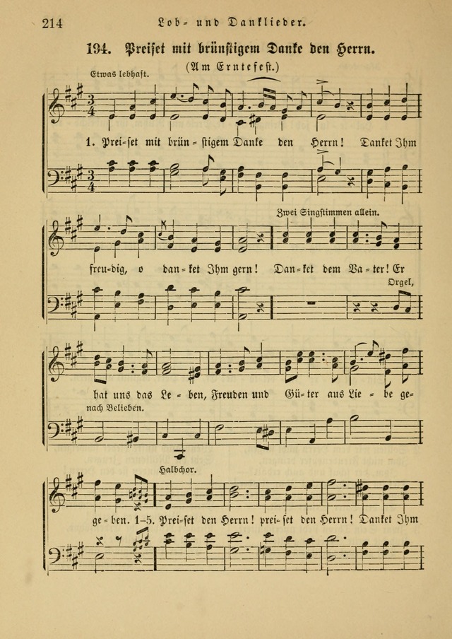 Sonntagsschul-Gesangbuch der Reformirten Kirche in den Vereinigten Staaten page 214