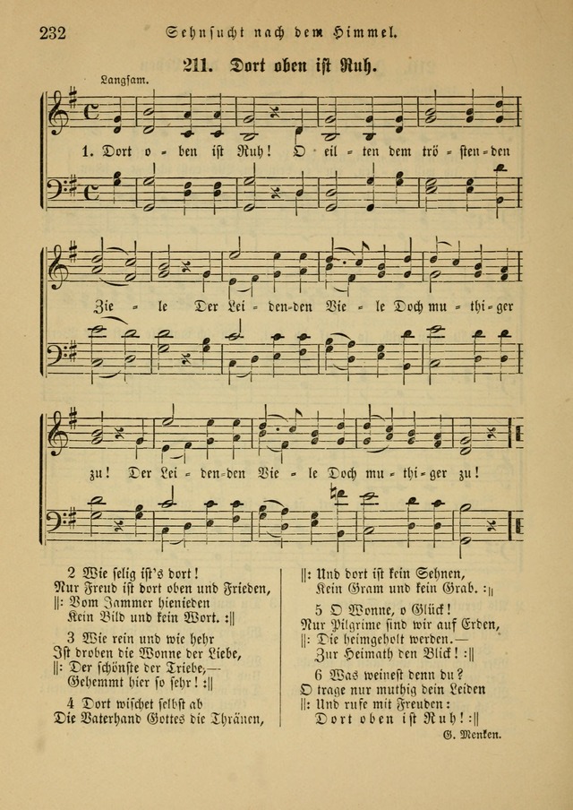 Sonntagsschul-Gesangbuch der Reformirten Kirche in den Vereinigten Staaten page 232