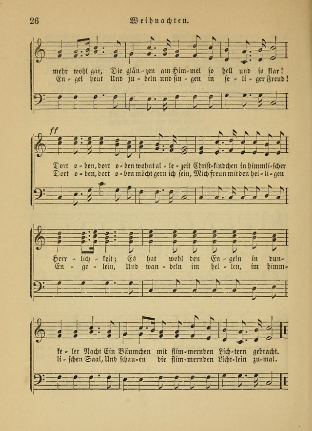 Sonntagsschul-Gesangbuch der Reformirten Kirche in den Vereinigten Staaten page 26