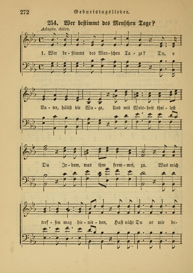 Sonntagsschul-Gesangbuch der Reformirten Kirche in den Vereinigten Staaten page 272