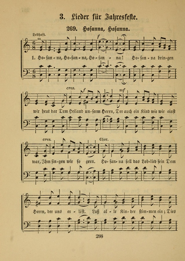 Sonntagsschul-Gesangbuch der Reformirten Kirche in den Vereinigten Staaten page 288