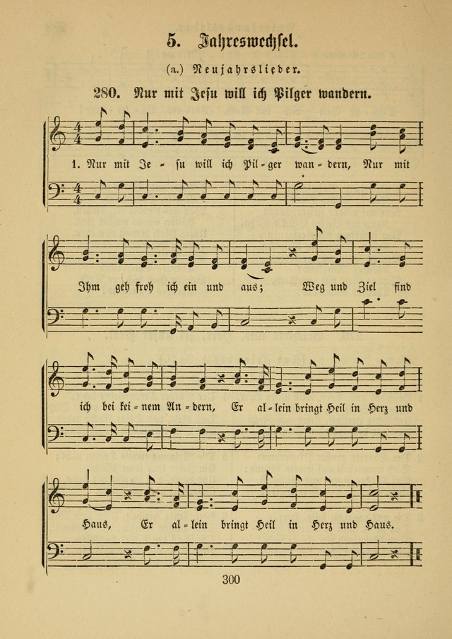 Sonntagsschul-Gesangbuch der Reformirten Kirche in den Vereinigten Staaten page 300