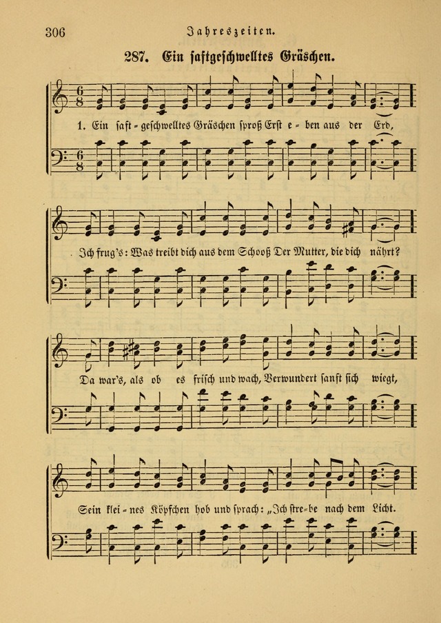 Sonntagsschul-Gesangbuch der Reformirten Kirche in den Vereinigten Staaten page 306