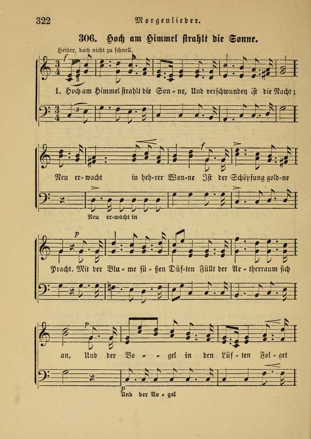 Sonntagsschul-Gesangbuch der Reformirten Kirche in den Vereinigten Staaten page 322