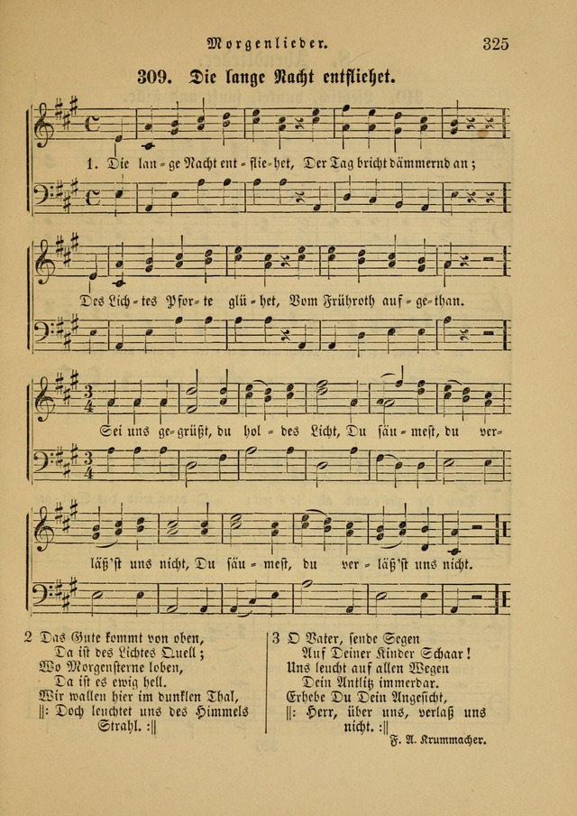 Sonntagsschul-Gesangbuch der Reformirten Kirche in den Vereinigten Staaten page 325