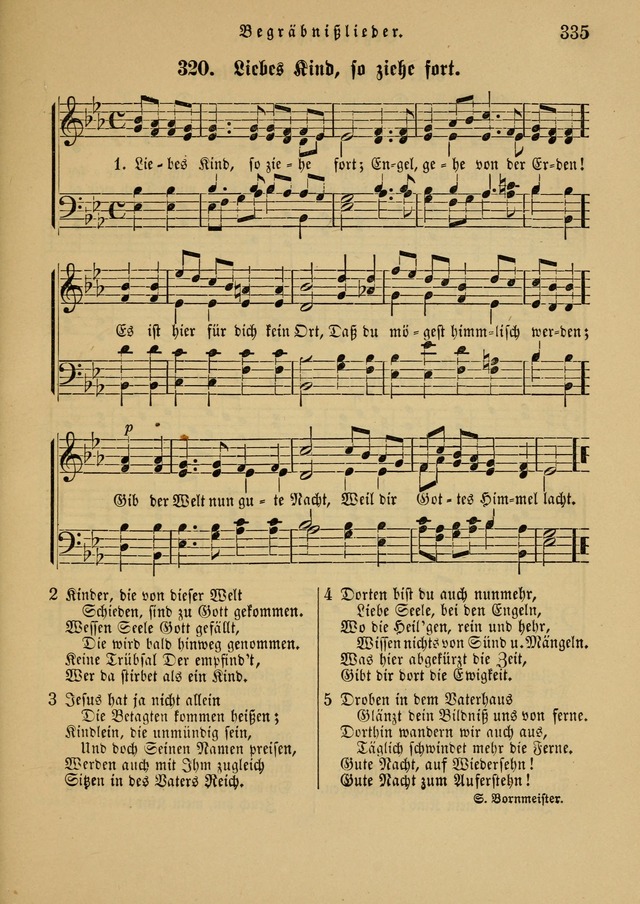 Sonntagsschul-Gesangbuch der Reformirten Kirche in den Vereinigten Staaten page 335