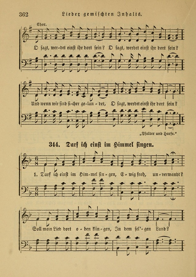 Sonntagsschul-Gesangbuch der Reformirten Kirche in den Vereinigten Staaten page 362