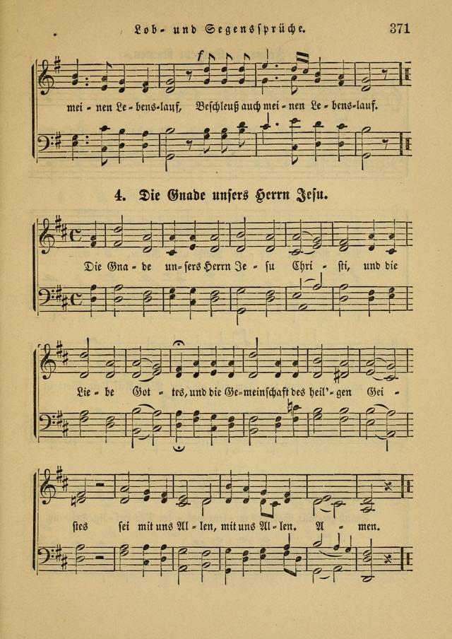 Sonntagsschul-Gesangbuch der Reformirten Kirche in den Vereinigten Staaten page 371