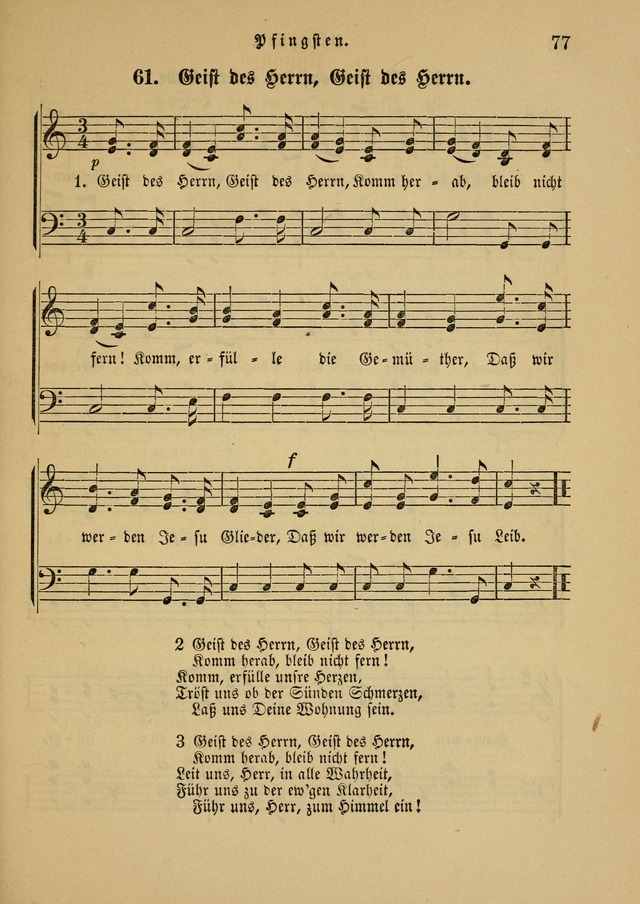 Sonntagsschul-Gesangbuch der Reformirten Kirche in den Vereinigten Staaten page 77