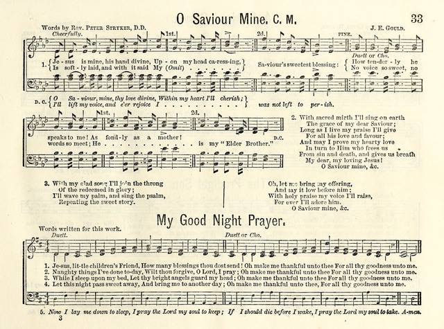Songs of Gladness for the Sabbath School page 31