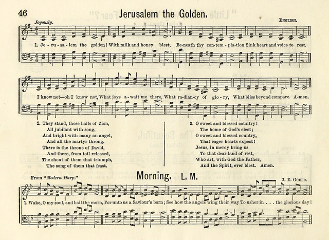 Songs of Gladness for the Sabbath School page 44