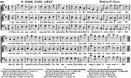 The Southern Harmony, and Musical Companion (New ed. thoroughly rev. and much enl.) page 352
