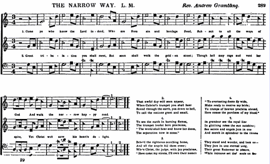The Southern Harmony, and Musical Companion (New ed. thoroughly rev. and much enl.) page 602