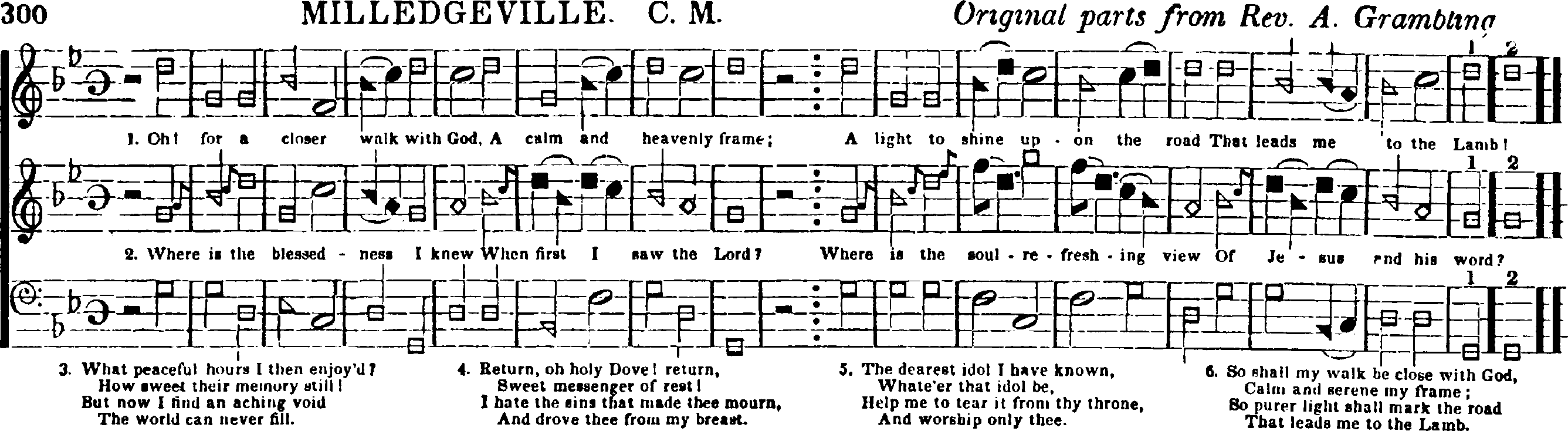 The Southern Harmony, and Musical Companion (New ed. thoroughly rev. and much enl.) page 628