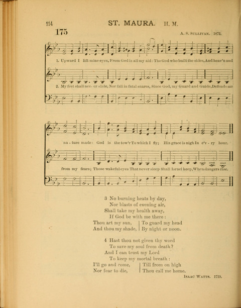 The School Hymnary: a collection of hymns and tunes and patriotic songs for use in public and private schools page 114