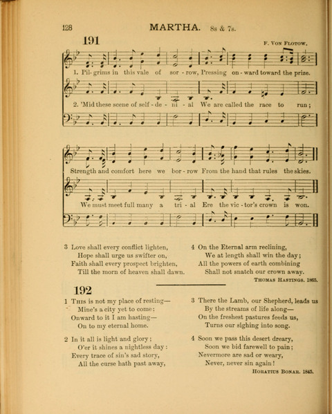 The School Hymnary: a collection of hymns and tunes and patriotic songs for use in public and private schools page 128