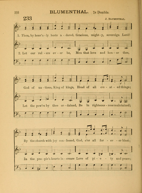 The School Hymnary: a collection of hymns and tunes and patriotic songs for use in public and private schools page 168