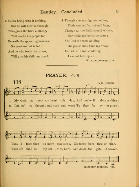 The School Hymnary: a collection of hymns and tunes and patriotic songs for use in public and private schools page 81
