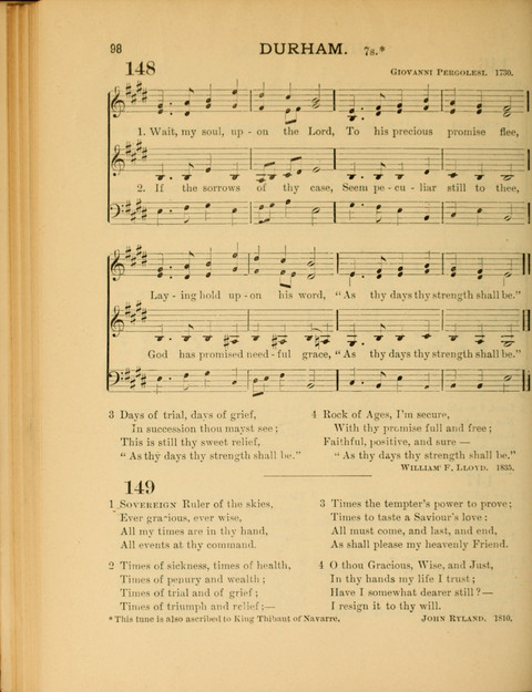 The School Hymnary: a collection of hymns and tunes and patriotic songs for use in public and private schools page 98